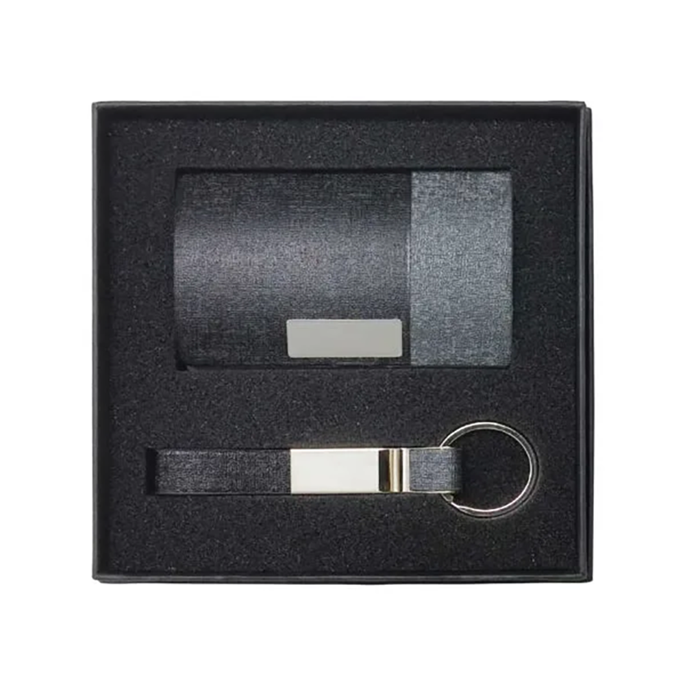 Premium Personalized Card Holder Gift Set - Image 2