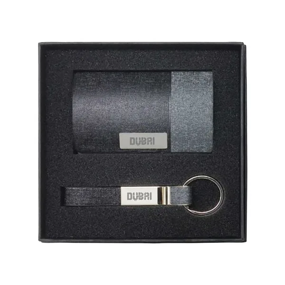 Premium Personalized Card Holder Gift Set - Image 3
