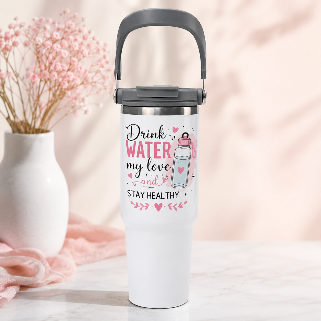 Personalized 900ml Insulated Stainless Steel Tumbler