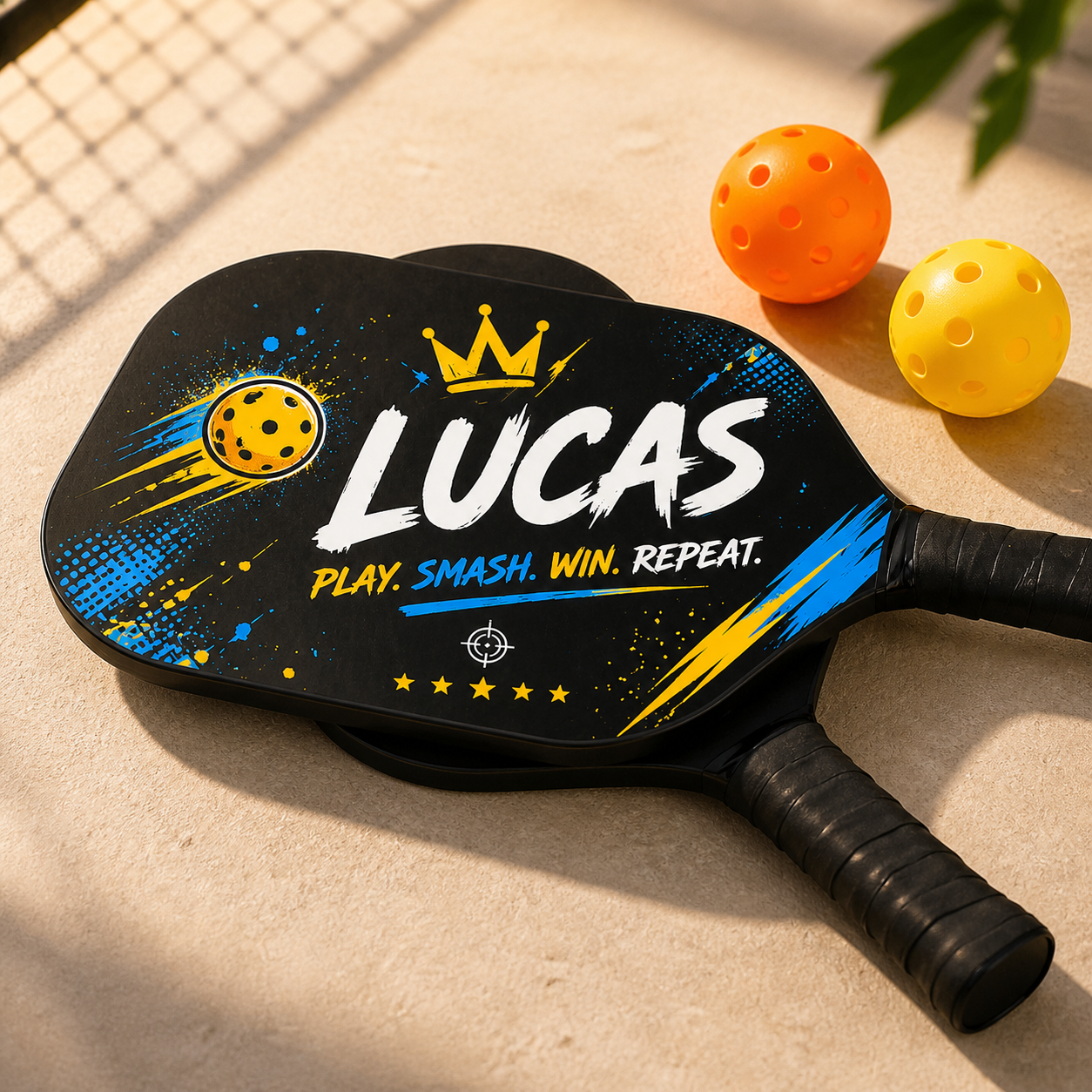 Personalized Pickleball Paddle Set