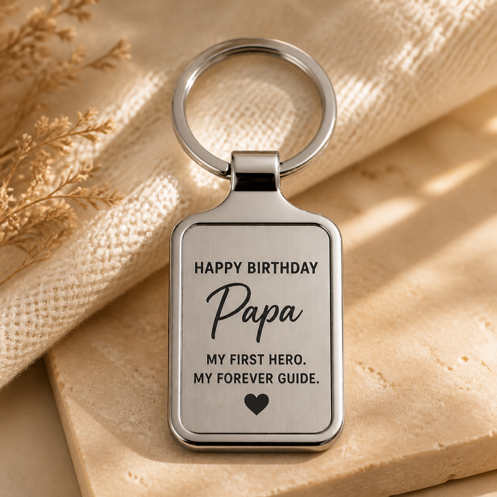 Personalized Metal Keychain