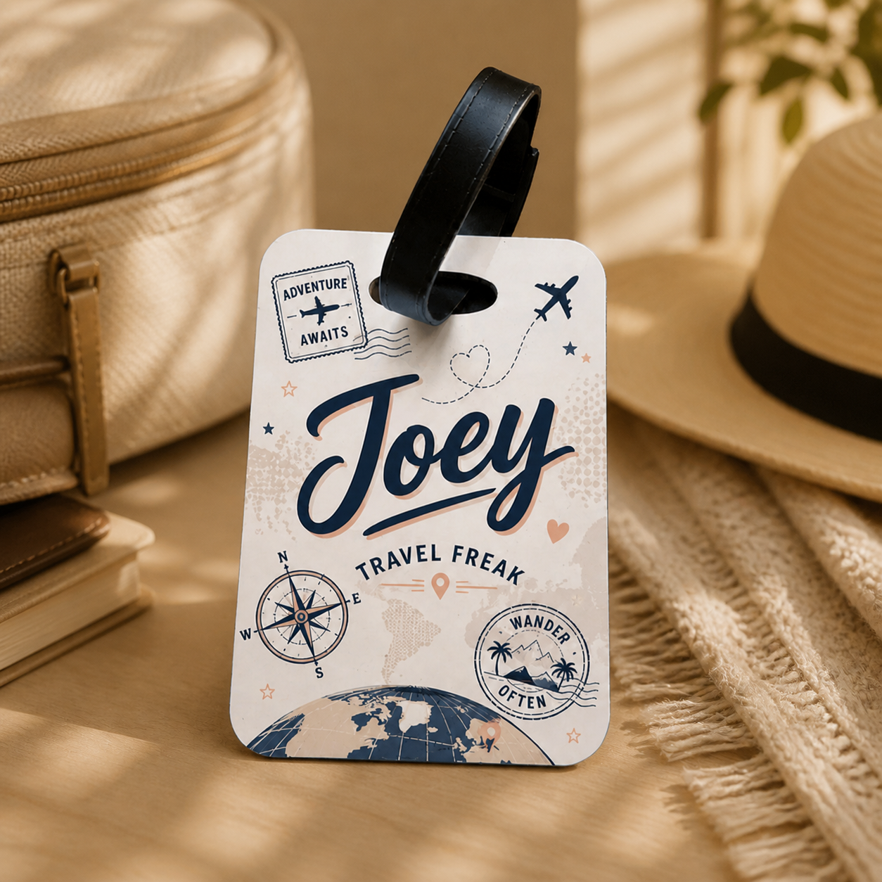 Personalized Travel Luggage Tag