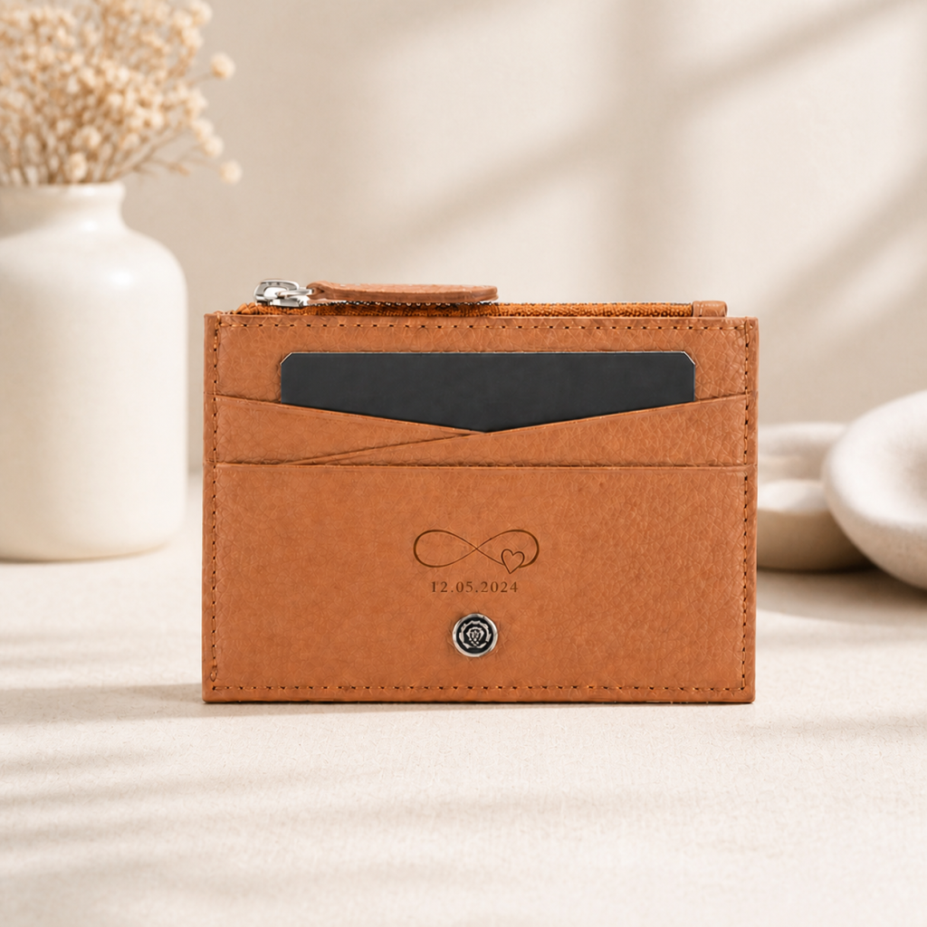 Personalized CROSS Pebble Leather Ladies Card Holder