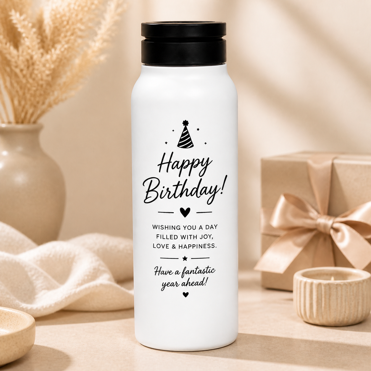 Personalized Birthday Water Bottle