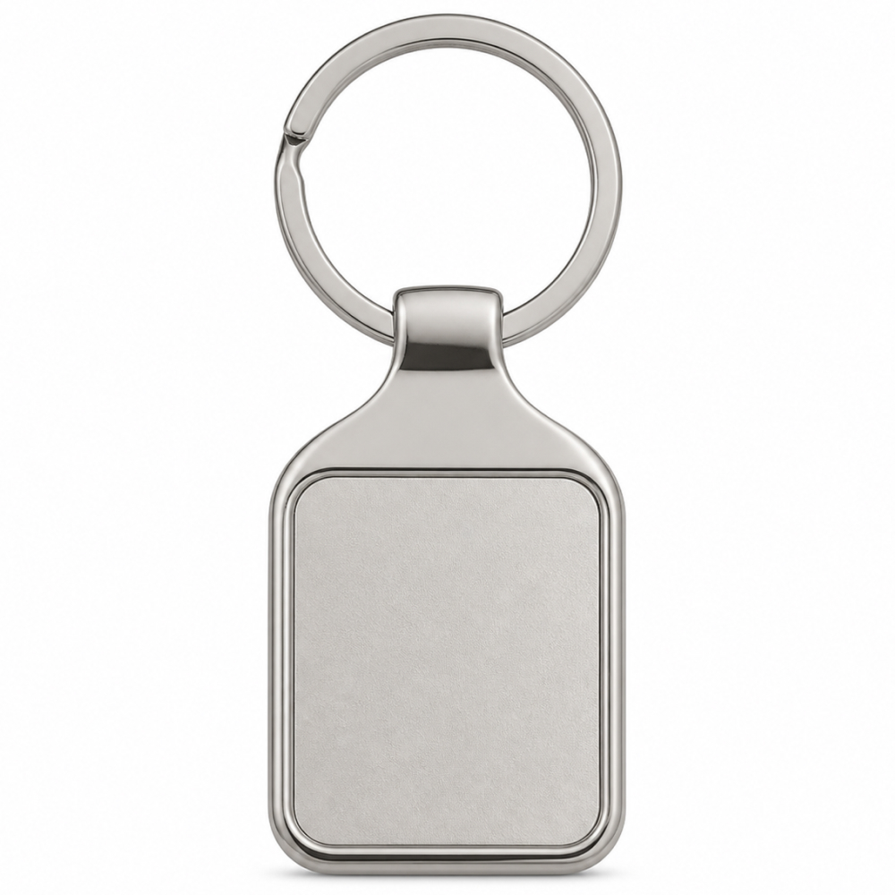 Personalised Metal Keychain with Double-Sided Logo