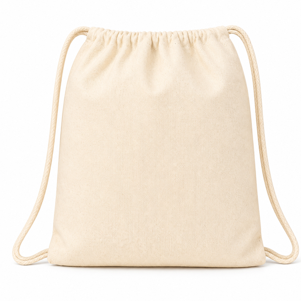 Personalized Cotton Canvas Drawstring Bag