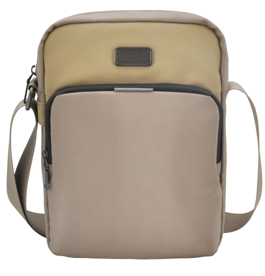 Personalized O Cross Travel Bag -Beige