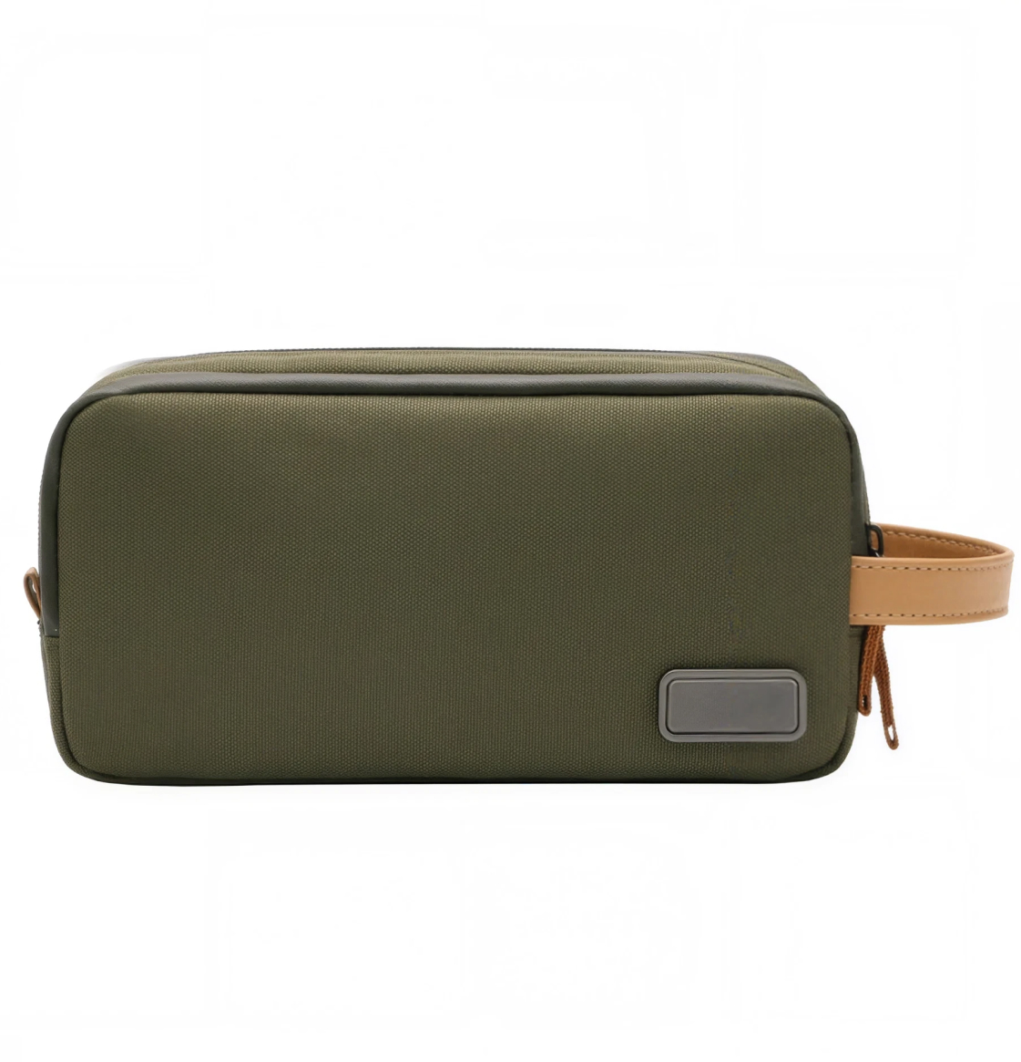 Personalized RPET Tech Organizer Pouch – Olive