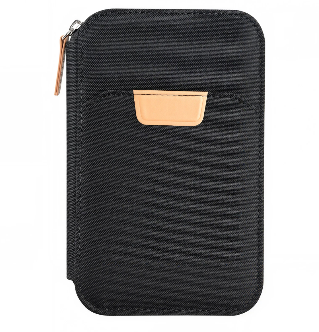 Personalized RPET Travel Wallet-Black