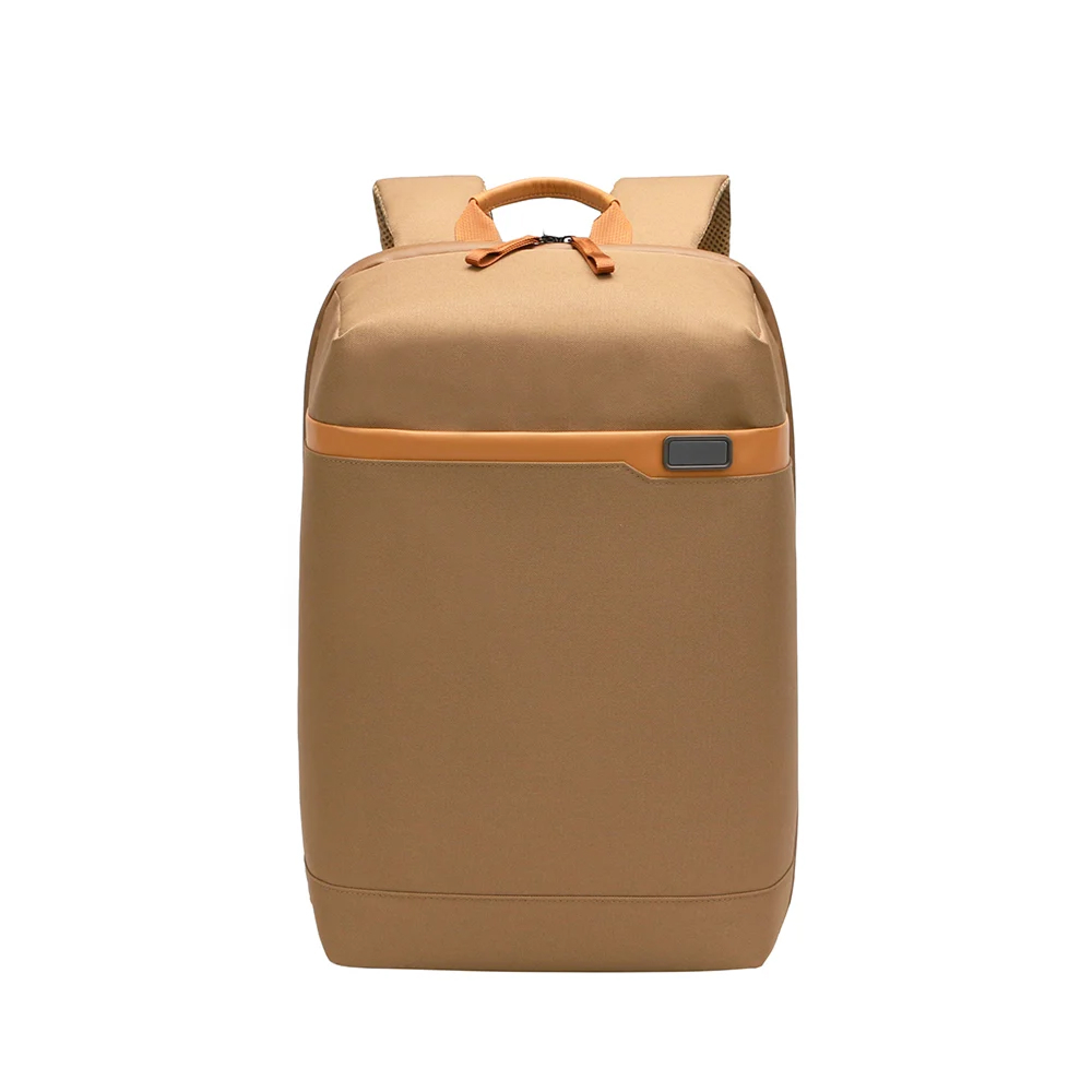 Personalized RPET Business Pro Laptop Backpack - Beige - Image 4