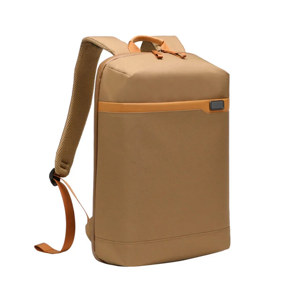 Personalized RPET Business Pro Laptop Backpack - Beige - Image 3