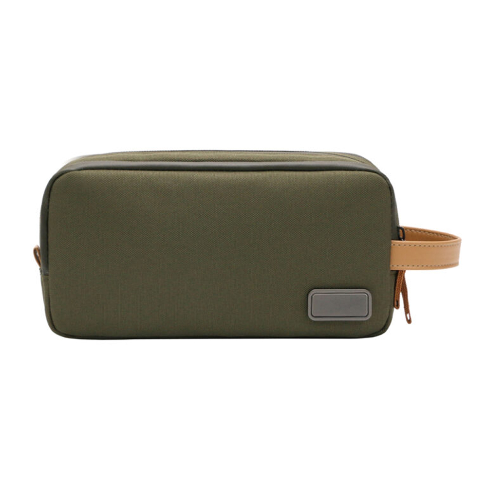Personalized RPET Tech Organizer Pouch - Olive - Image 6
